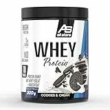 ALL STARS Protein Deluxe Whey Protein Pulver 300g Cookies and Cream mit Keksstücken - Leckerer Protein Shake mit ca. 69% Eiweiß, 4 hochwertige Protein-Komponenten