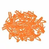 DuskHaven 40 Teiliges Pinzetten Set, Lernspielzeug für Kinder, Experimentierspielzeug, Sensorisches Spielzeug für Kinder, Vorschullernen Zur Förderung Der Hand, Orange
