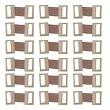 Healifty 50 Stück Elastische Clips Für Mullbinden Und Kompressionsverbände Mit Aluminium Verschlüssen Stretch Metallklammern Für Sicheren Halt