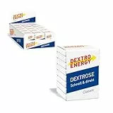 Dextro Energy Würfel Classic, 18x46g (18er Pack) - Traubenzucker Tablette mit Dextrose, Maltodextrin - Laktosefrei, Glutenfrei