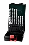 Metabo SDS-plus Pro 4 Premium-Bohrersatz – 626245000 – Für präzise Bohrlöcher bei härtester Beanspruchung – 7-teilig