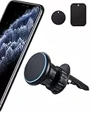 m MU Handyhalterung Auto Magnet,360 Grad Drehung Magnetische. Magnetische KFZ fürs Auto angepasst an iPhone Samsung und andere Smartphone
