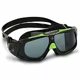 Aquasphere Unisex Schwimmmaske Seal 2.0 für Erwachsene Getönte Gläser - Schwarz/Grün