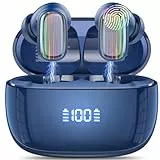 Conyat AI Kopfhörer Übersetzer, 3-in-1Echtzeit Sprachübersetzer Kopfhörer 164 Sprachen mit App, 6 Übersetzungsmodi, 40H Bluetooth 5.4 Übersetzer Kopfhörer für Studium, Reisen, Wirtschaft, Königsblau