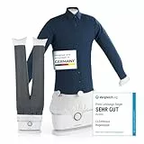 CLEANmaxx Automatischer Hemden-Bügler zum Trocknen und Glätten von Hemden & Blusen inklusive Aufsatz für Hosen | Die Innovative und schonende Art, Ihre Wäsche zu glätten