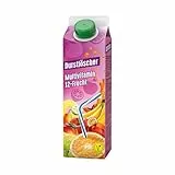 Durstlöscher Multivitamin: Erfrischungsgetränk mit Fruchtsaft aus 12 Früchten, Pfandfreies 1 l EloPak, Vegan, Fruchtsaftgetränk ohne Kohlensäure, Ideal Für Unterwegs & Zuhause, 8 x 1 l