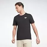 Reebok Herren Identity Left Chest Logo T-Shirt, Schwarz, XL