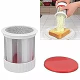ciciglow Butterkäsereibe, tragbare Edelstahl Gemüsereibe, Käsereibe, Buttermühle, Reibe für Gurken, Karotten, Kartoffeln