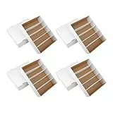 Kartenetui, Organizer, Sammlerbox mit Trennfächern, Premium Organizer Aus Wellpappe, Aufbewahrungsbox für Spielkarten, 5 Gitter