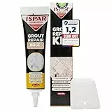 ISPAR Fugenmasse Beige 250g – Gebrauchsfertige Fugenmörtel für Fliesen mit Spachtel – Fugenreparatur im Bad & Küche – Geruchsneutral & Einfach in der Anwendung
