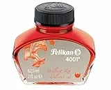 Pelikan Tintenglas Tinte 4001 Brilliant-Rot 62,5 ml, 1 Glas