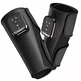 Comfytemp Kabelloses Beinmassagegerät（2 Stück ）Luftkompression Massage mit Heizung für Beine Waden Unterschenkel, 45x33cm Massagegerät mit DIY, Kontrolle per Knopfdruck und App 2500mAh Akku