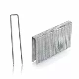 GardenMate 100 Erdanker verzinkt, 100mm lang, 13mm breit, Ø 2,9 mm, Befestigungsanker Bodenanker für den Garten aus verzinktem Stahl, Erdnägel Heringe zur Befestigung von Unkrautvlies, Kunstrasen