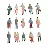 100-teiliges Figuren-Set für kleine Personen, perfekt für die Verbesserung von Dioramen und Modell-Displays (1:100)