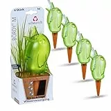 Scheurich 4er-Set Bewässerungskugel 220ml GrünWasserspender Bördy M (Grün) Wasserspeicher