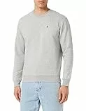 Champion Legacy Basics-Powerblend Fleece Crewneck Sweatshirt für Herren, Hellgrau meliert, XL