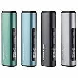 HI TASTE E40 Pro Tabakerhitzer Kompatibel mit IQOS ILUMA TEREA, Großartiger Geschmack, 3200mAh Großer Akku, Trocknungsfunktion, Klares OLED-Display, Metallausführung (Metall Schwarz)