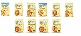 Mulino Bianco Kekse testpaket 10x350G Girotondi Macine Galletti Spicchi di sole