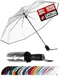 Repel Umbrella Der originale tragbare Reise-Regenschirm – Regenschirme für Regen, winddicht, starker kompakter Regenschirm für Wind und Regen, perfekter Autoschirm, Golfschirm, Rucksack und unterwegs