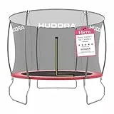 HUDORA Trampolin Fantastic in versch. Größen - Gartentrampolin mit Sicherheitsnetz - Sporttrampolin für bis zu 100kg - Familien-Trampolin mit extra breiter Randabdeckung für Kinder & Erwachsene