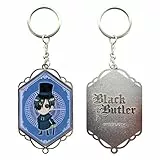 SAKAMI - Black Butler - Ciel Motive A - Metall-Keychain, Schlüsselanhänger - 12 cm