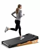LONTEK Walking Pad mit Steigung 15%, 10KM/H Laufband für Zuhause mit Steigung und Geräuscharmer Motor, Laufband Schreibtisch Max. Unterstützung 136KG