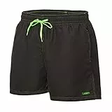 Zagano Adam Lipski Badehose Herren Lang 5108 - Badehosen Männer Schwimmhose - Badeshorts Jungen - Bad Strand Boxer Shorts for Men - Kurze Hosen - Trainingshose Beachshorts Titanium grau Gr. 5XL
