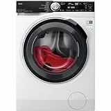AEG WIFi Waschtrockner, 11kg Waschen, 7kg Trocknen, Serie 8000 PowerCare – Faserschonendes Waschen und Trocknen bei Niedrigtemperatur, energiesparend, UniversalDose-Schublade, 1600 U/min, LWR8E80610