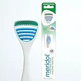 meridol Zungenreiniger SICHERER ATEM, 1 x 1 Stück - Zungenreiniger entfernt bakterielle Zungenbeläge & reinigt die Zunge sanft und effektiv