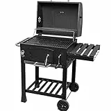 ACTIVA Grill Grillwagen Angular, Holzkohlegrill 115 x 67 x 107 cm