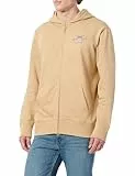 GANT Herren Graphic Fullzip Hoodie Strickjacke, Oak BEIGE, L