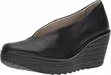 FLY London Damen Yaz Pumps, Schwarz Black 149, 39 EU