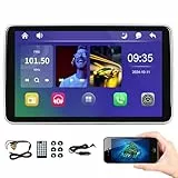 Generisch 10,1-Zoll-Kopfstützenmonitor Fürs Auto, Unterstützt Kabelloses CarPlay/Android Auto, Auto-TV-Kopfstützenmonitor Für Den Rücksitz, MP5-Multimedia-Player, Auto-Videoplayer(1PCS)