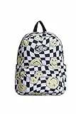 Vans Old Skool Grom Rucksack, Unisex, Weiß/Schwarz, M, weiß/schwarz, Medium