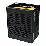 ENERMAX Revolution D.F. 12 ATX3.1 PCI-e 5.1 Ultrakompakt 750W Netzteil 80Plus Gold (Vollmodular, 50% Semi-Fanless, 12V-2x6); ETV750G, schwarz