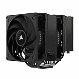 Corsair A115 Hochleistungs-Tower-CPU-Luftkühler - Slide-and-Lock-Lüfterhalterung - Zwei AF140 Elite-Lüfter Vorinstallierte Wärmeleitpaste - Schwarz