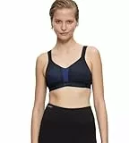 Triumph Damen Sport-BH Triaction Energy Lite N EX, ohne Bügel, Gepolstert, 85B, Schwarz