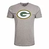 New Era Green Bay Packers NFL Team Logo Grau T-Shirt - XL