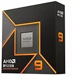 AMD Ryzen 9 9900X Prozessor (Radeon Grafik intergrierte, 12 Kerne/24 Threads, 120W TDP, AM5 Sockel, 76MB Cache, Bis zu 5.6 GHz max Boost Frequenz, Kein Kühler)