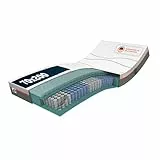 M line Slow Motion Xtra Fit Matratze, Taschenfeder, viskoelastischer Schaum, Weiß, 70 x 200 x 23 cm