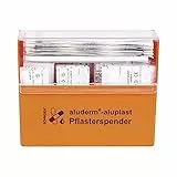 aluderm Pflasterspender gefüllt, 115 Pflaster, mit Wandhalterung, Marke Söhngen