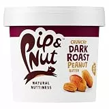 Pip & Nut – Ultimative extra knusprige, dunkel geröstete Erdnussbutter (1 kg) | Kein Palmöl, ohne Zuckerzusatz, ein natürliches Produkt, vegan und Einzelner Ursprung Hi-Oleic Erdnüssed, 1 Stück