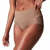 SPANX Damen Lace Hi-Hipster Shapewear, Cafe AU Lait, M