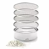 LACOR 4 AUSTAUSCHBARE MASCHE-SIEB. 20 cm, Edelstahl, Silber, 68340