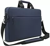 TECOOL 14 Zoll Laptoptasche Schultertasche für 14 Zoll Lenovo Acer ASUS Dell HP Chromebook Umhängetasche Notebook Wasserdicht Aktentasche, Laptop Tasche 15 MacBook Air/Pro, Dunkelblau