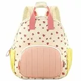 GAGAKU Kinderrucksack Mädchen 30cm Rucksack Kleinkind Kinderrucksack für 2-5 Jahre Kinder kindergartenrucksack Mini Tagesrucksack Reisetasche - Rosa Erdbeere