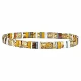 KELITCH Neue Miyuki Tila Perle Armbänder Charm Stretch Armbänder Stapelbare Wrap Armbänder für Frauen Schmuck