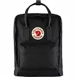 Fjällräven Kanken, Rucksack Unisex - Schwarz (Black), 16 L (38 x 27 x 13 cm)