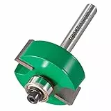 Trend CraftPro Fräser-Bit, 1/4-Zoll-Schaft, 12,7 mm Schnittlänge und 35 mm Schnittdurchmesser, Wolframkarbidspitze, C040X1/4TC