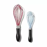 OXO Good Grips Schneebesen-Set, Silikon, 2-teilig